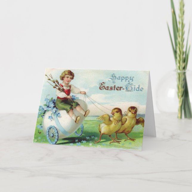 Cartes Pour Fêtes Annuelles Bonne balade de Pâques (Devant)