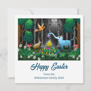Cartes Pour Fêtes Annuelles Bonne Chasse aux oeufs de Pâques