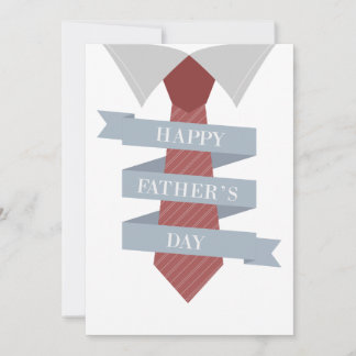 Cartes Pour Fêtes Annuelles Bonne Cravate de Fête des pères