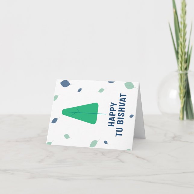 Cartes Pour Fêtes Annuelles Bonne fête de Tou Bichvat (Devant)