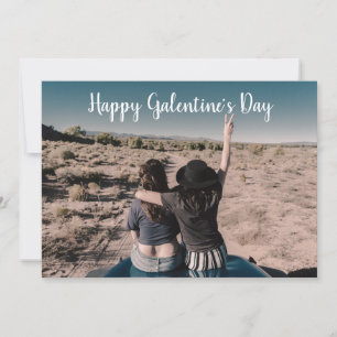 Cartes Pour Fêtes Annuelles Bonne fête des Galentines Meilleurs amis Photo Sai