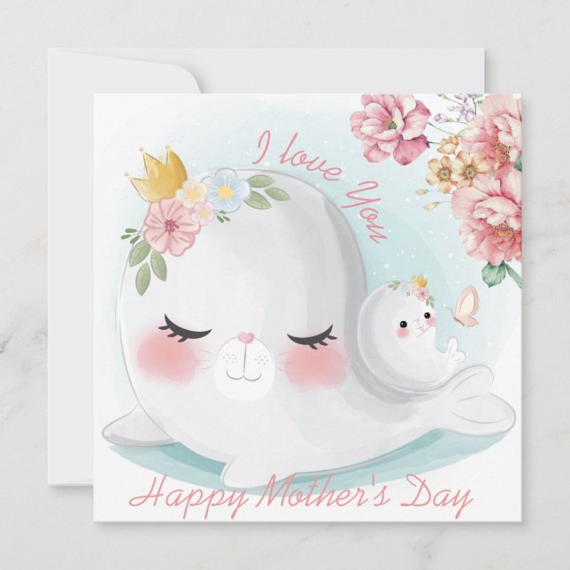 Cartes Pour Fêtes Annuelles Bonne fête des mères (Devant)