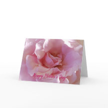 Bonne Fête des mères Rose douce