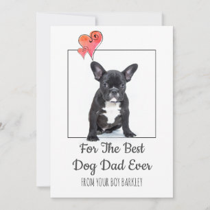 Cartes Pour Fêtes Annuelles Bonne Fête des pères du chien