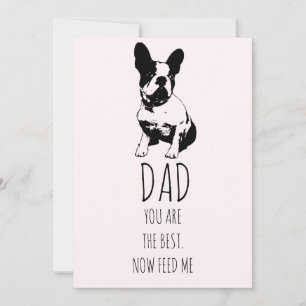 Cartes Pour Fêtes Annuelles Bonne Fête des pères Du Chien