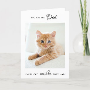 Cartes Pour Fêtes Annuelles Bonne Fête des pères Personnalisée Animaux de comp