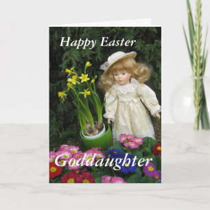 Cartes Pour Fêtes Annuelles Bonne fille de Pâques