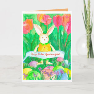Cartes Pour Fêtes Annuelles Bonne Fille de Pâques sur mesure