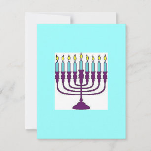 Cartes Pour Fêtes Annuelles Bonne Hanoukka