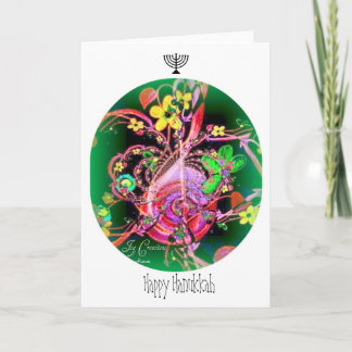 Cartes Pour Fêtes Annuelles "Bonne Hanoukka"