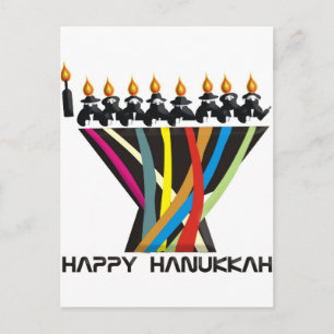 Cartes Pour Fêtes Annuelles Bonne Hanoukka