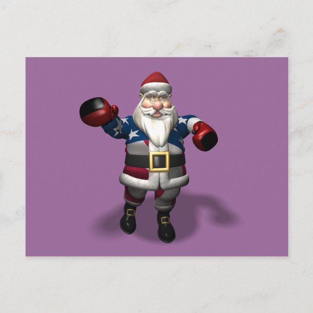 Cartes Pour Fêtes Annuelles Bonne journée de boxe ! (Devant)