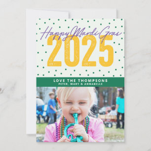 Cartes Pour Fêtes Annuelles Bonne Mardi Gras 2025