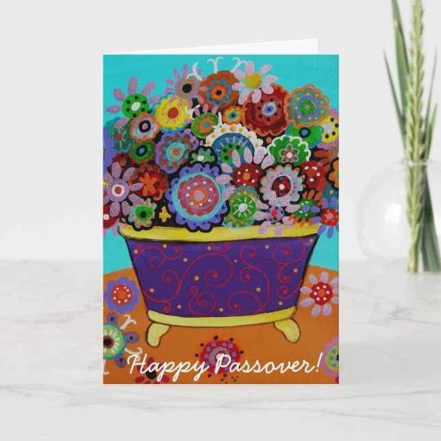 Cartes Pour Fêtes Annuelles Bonne Pâque (Devant)