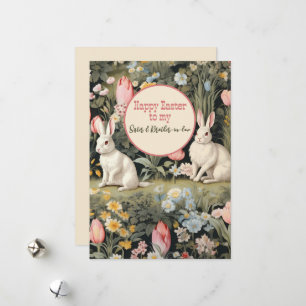 Cartes Pour Fêtes Annuelles Bonne Pâques à Soeur et beau-frère