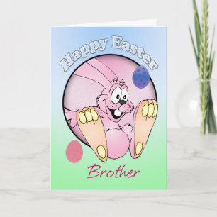 Cartes Pour Fêtes Annuelles Bonne Pâques - Frère