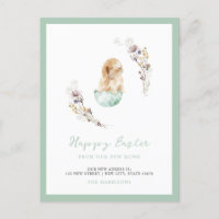 Bonne Pâques mignonne Bunny Nouvelle Maison Faire-