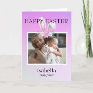 Cartes Pour Fêtes Annuelles Bonne Pâques Pour Toute Personne Personnalisée Car