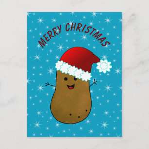 Cartes Pour Fêtes Annuelles Bonne pomme de terre de Noël