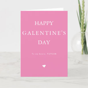 Cartes Pour Fêtes Annuelles Bonne Saint-Galentin à ma bestie