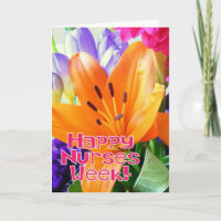 Bonne Semaine des infirmières! - Fleurs colorées b