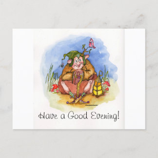 Cartes Pour Fêtes Annuelles Bonne soirée !