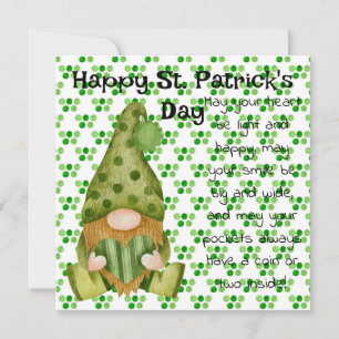 Cartes Pour Fêtes Annuelles Bonne St. Pat