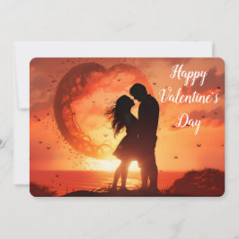 Cartes Pour Fêtes Annuelles Bonne Valentines Day Holiday Card
