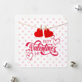 Cartes Pour Fêtes Annuelles Bonne Valentines Day Holiday Card