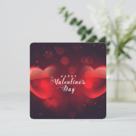 Cartes Pour Fêtes Annuelles Bonne Valentines Day Holiday Card