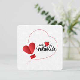 Cartes Pour Fêtes Annuelles Bonne Valentines Day Holiday Card