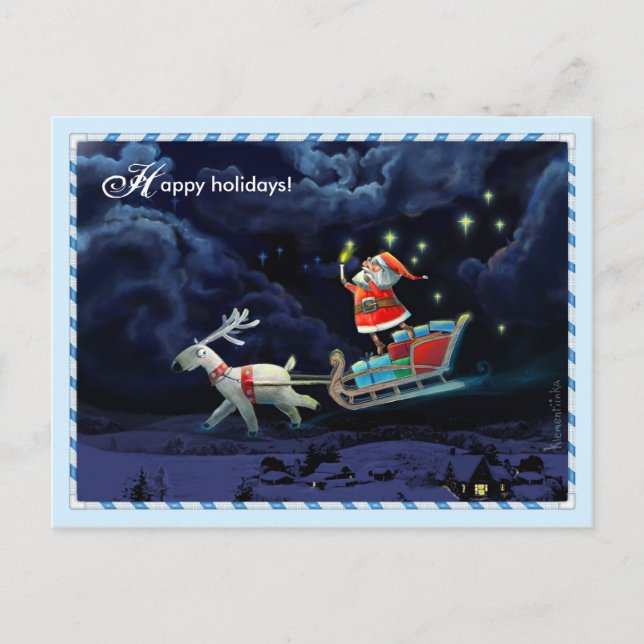 Cartes Pour Fêtes Annuelles Bonnes fêtes (Devant)