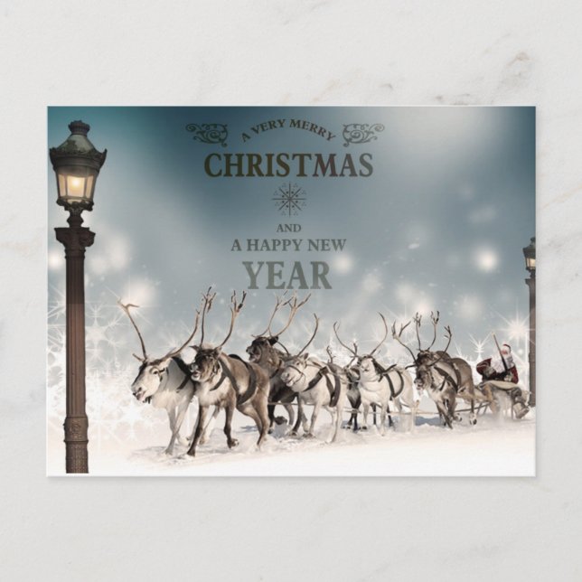 Cartes Pour Fêtes Annuelles Bonnes Fêtes (Devant)
