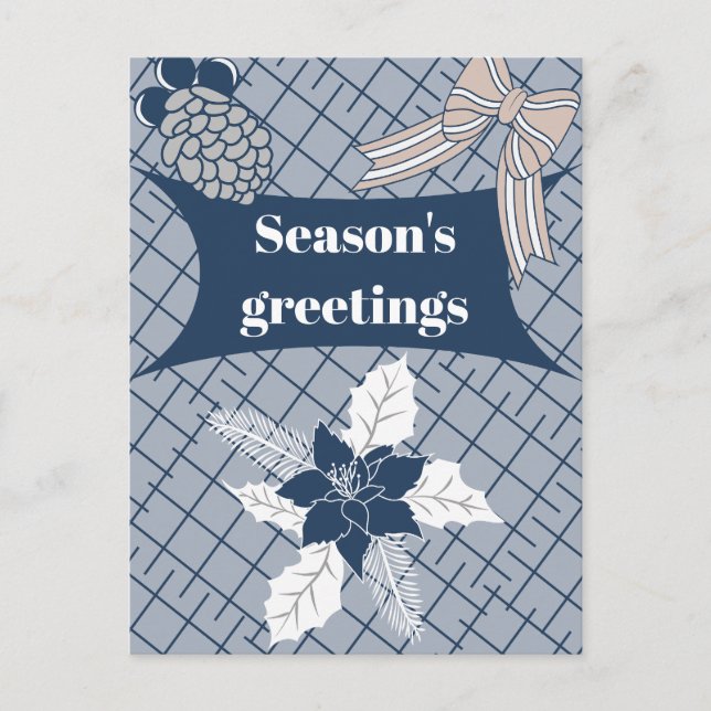 Cartes Pour Fêtes Annuelles Bonnes Fêtes (Devant)