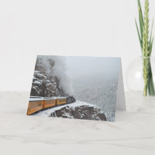 Cartes Pour Fêtes Annuelles Bonnes fêtes avec l'express polaire