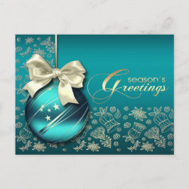 Cartes Pour Fêtes Annuelles Bonnes Fêtes. Bauble de Noël
