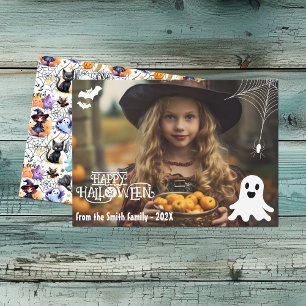 Cartes Pour Fêtes Annuelles Bonnes Fêtes Cartes photos Halloween éffrayant
