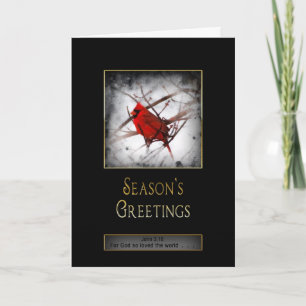 Cartes Pour Fêtes Annuelles Bonnes Fêtes - Chrétien/Religieux - Oiseau