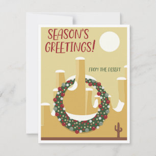 Cartes Pour Fêtes Annuelles Bonnes Fêtes de l'Arizona !