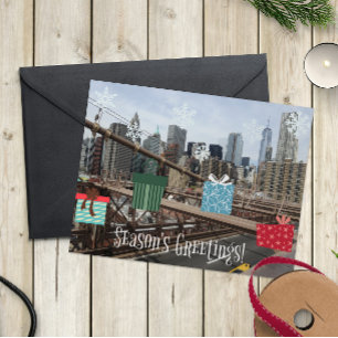 Cartes Pour Fêtes Annuelles Bonnes Fêtes de New York