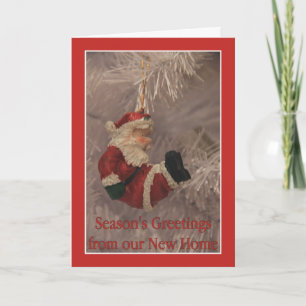 Cartes Pour Fêtes Annuelles Bonnes Fêtes de notre nouvelle maison