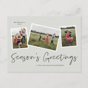 Cartes Pour Fêtes Annuelles Bonnes Fêtes de script simple 3 photo