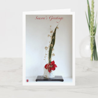 Cartes Pour Fêtes Annuelles Bonnes Fêtes Ikebana-063