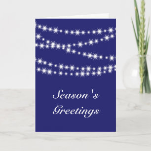 Cartes Pour Fêtes Annuelles Bonnes Fêtes lumineuses à double rayon