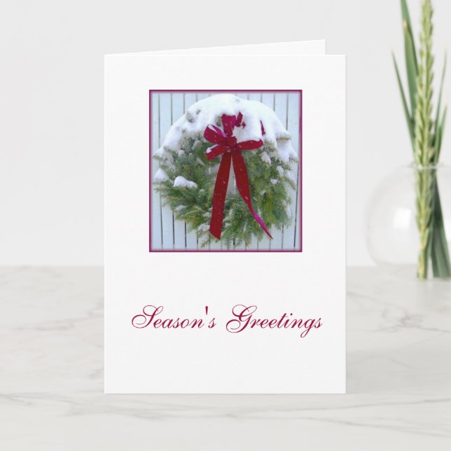 Cartes Pour Fêtes Annuelles Bonnes Fêtes Noël Noël Noël (Devant)
