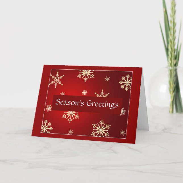 Cartes Pour Fêtes Annuelles Bonnes Fêtes personnalisables (Devant)