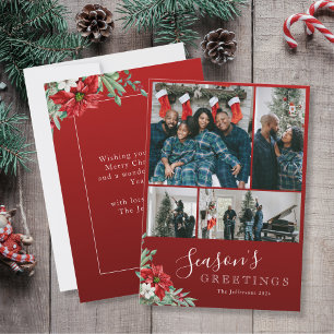 Cartes Pour Fêtes Annuelles Bonnes Fêtes Photo Noël