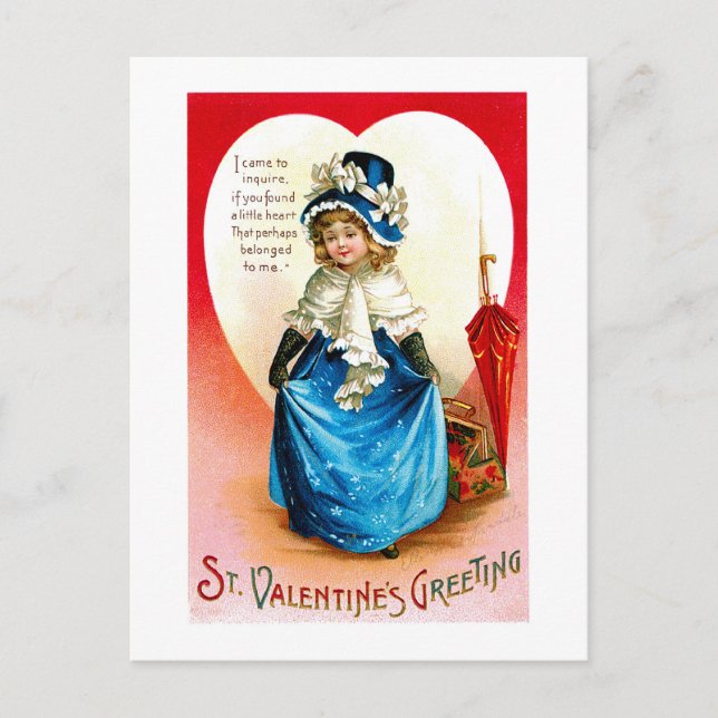 Cartes Pour Fêtes Annuelles Bonnie Blue Valetine (Devant)