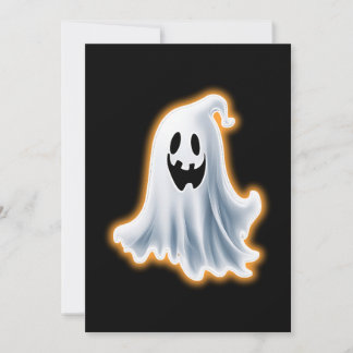Cartes Pour Fêtes Annuelles Boo Ghost
