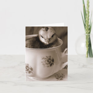 Cartes Pour Fêtes Annuelles Bottes En Tasse De Thé, Pâques